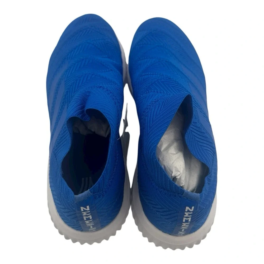 Adidas Nemeziz Tango 18.1 TR Football Soccer Shoes Mens Sz 9.5 Blue/White AC7355